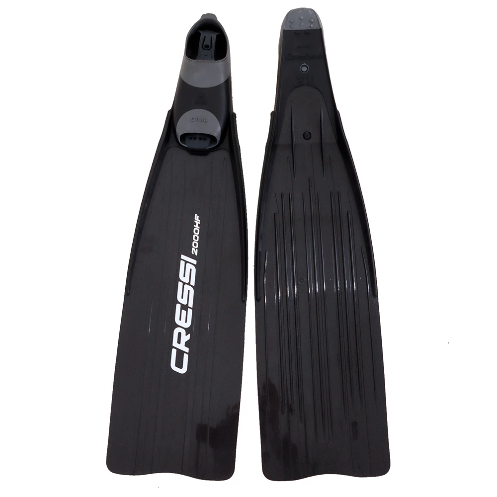 Cressi Gara 2000 HF Adult Spearo Dive Fins Black - Image 2