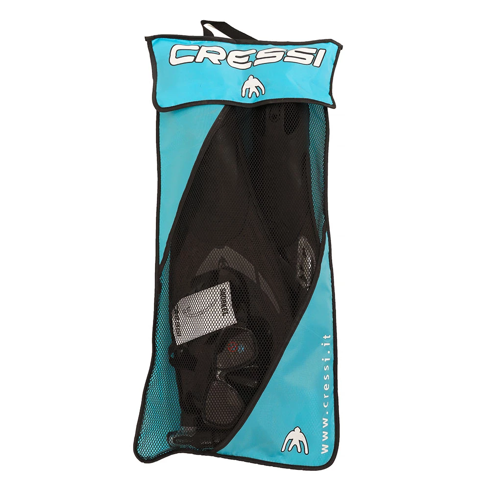 Cressi Pluma Bag Snorkeling Set Black/Silver