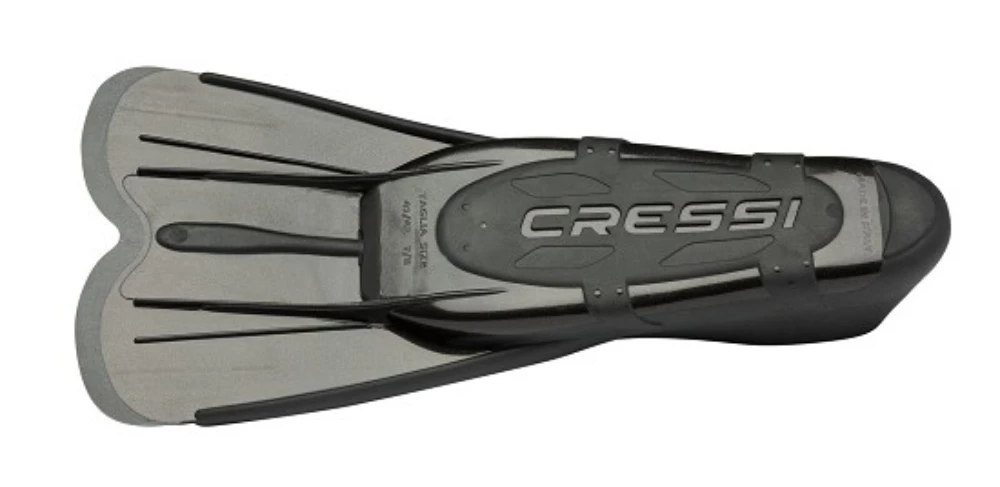Cressi Agua Short Fins For Kids Blue 33/34 - Image 2