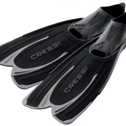 Cressi Agua Long Blade Dive Fins Black EU35/36 US4/5