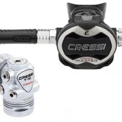 Cressi T10 SC Master Cromo Regulater With DIN Hose