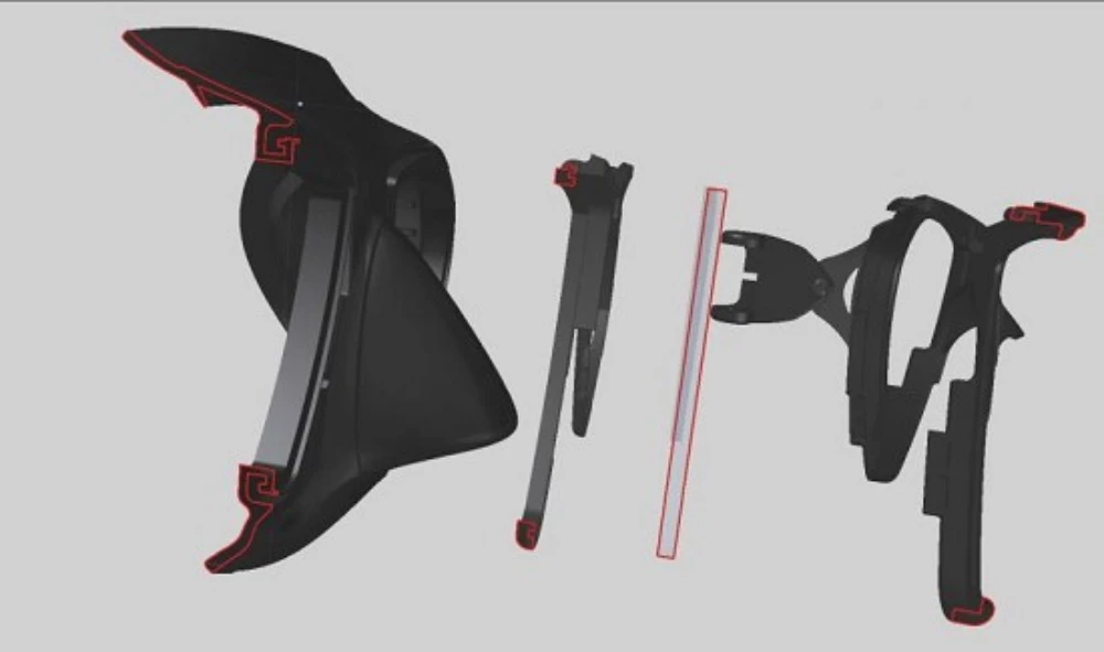 Cressi Air Mask Silicone Blue Nery - Image 5