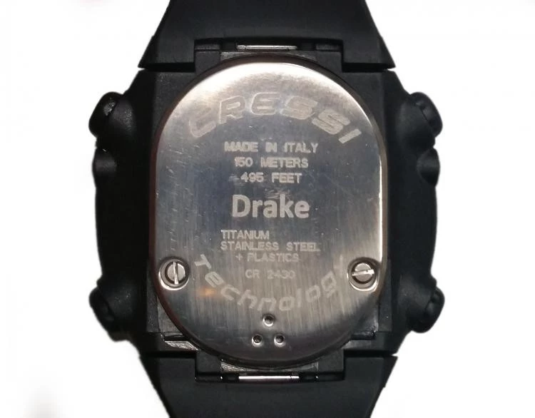Cressi Drake Titanium Freedive Computer Black - Image 4