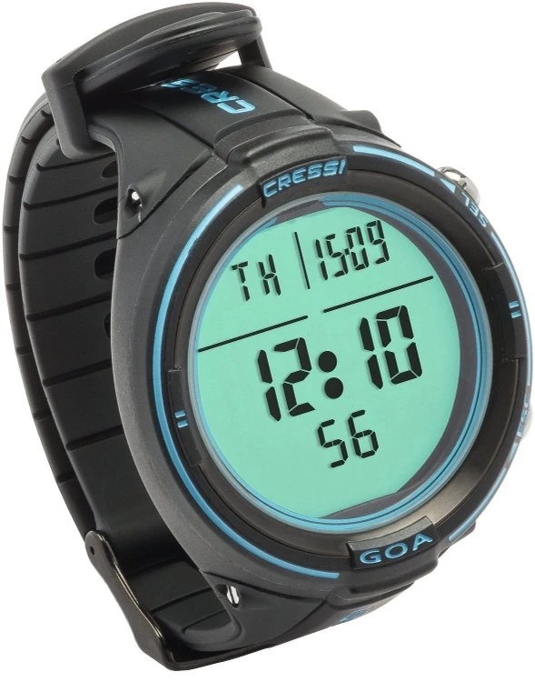 Cressi GOA Wrist Watch/Dive Computer Black/Blue