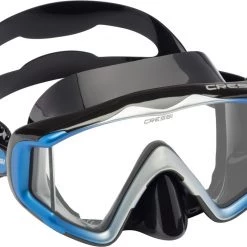 Cressi Liberty Triside Clear/Blue/Silver