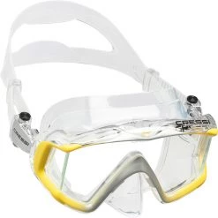 Cressi Liberty Triside Dive Mask Clear/Yellow