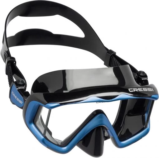 Cressi Liberty Triside Dive Mask Black/Blue