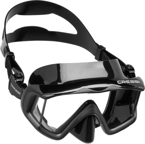 Cressi Liberty Triside Dive Mask Black