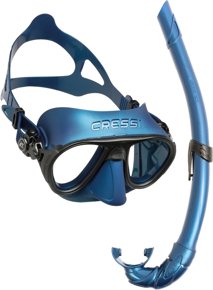 Cressi Calibro Corsica Adult Dive Mask And Snorkel Set - Image 9