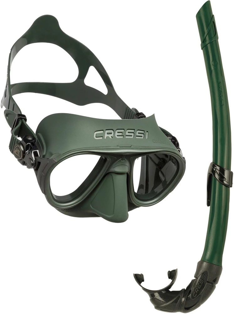 Cressi Calibro Corsica Adult Dive Mask And Snorkel Set - Image 7