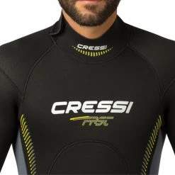 Cressi Fast All-in-One Mens 5mm Neoprene Wetsuit