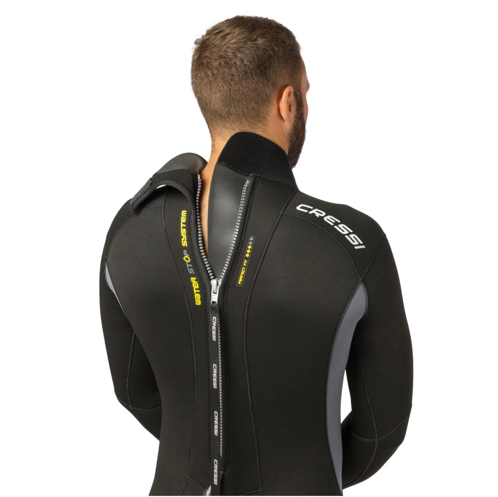 Cressi Fast All-in-One Mens 5mm Neoprene Wetsuit - Image 2