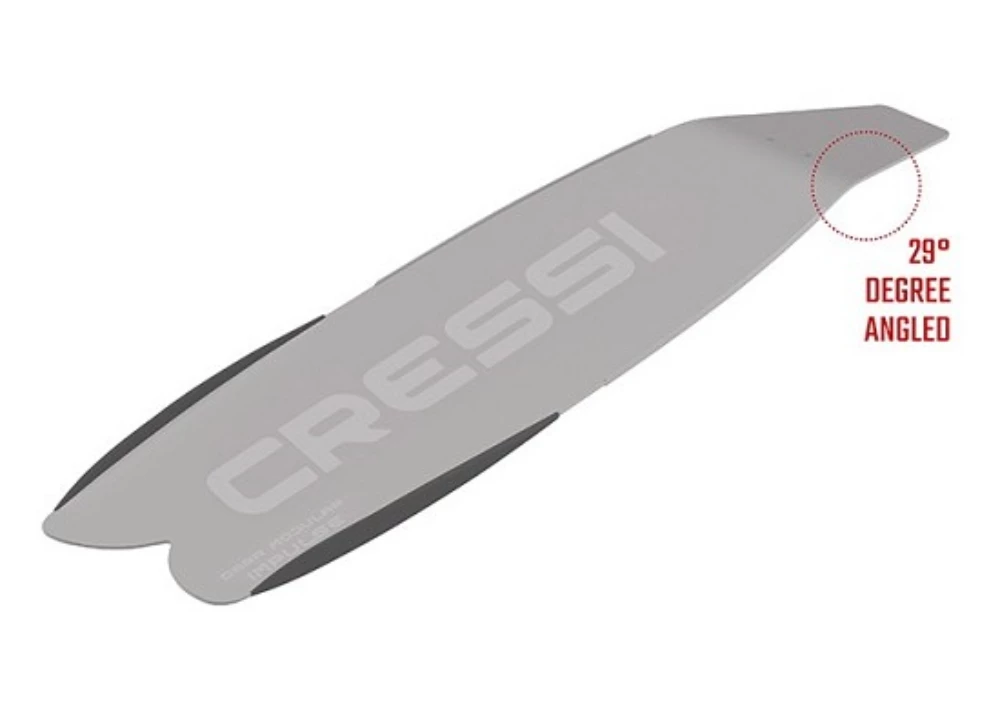 Cressi Gara Modular Impulse Fins Blue Metal - Image 6