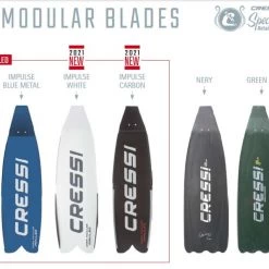 Cressi Green LD Blade Gara Modular Qty 1