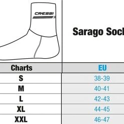 Cressi Sarago Neoprene Dive Socks 3mm Camo Brown