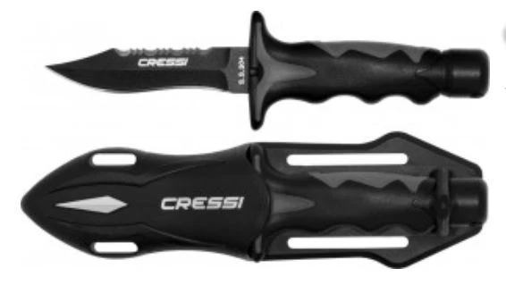 Cressi Predator Spearfishing Dive Knife 18cm