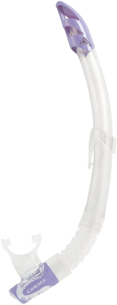 Cressi Gamma Snorkel Clear/Lilac