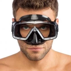 Cressi Sirena Mask Silicone Black/Red