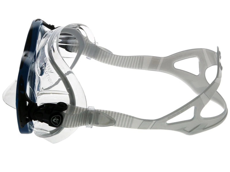 Cressi Big Eyes Evolution Crystal Dive Mask Clear/Blue Black - Image 4