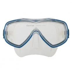 Cressi Onda Adult Snorkeling Mask Clear/Blue