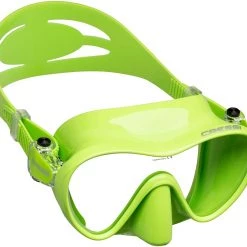 Cressi F1 Frameless Dive Mask Lime