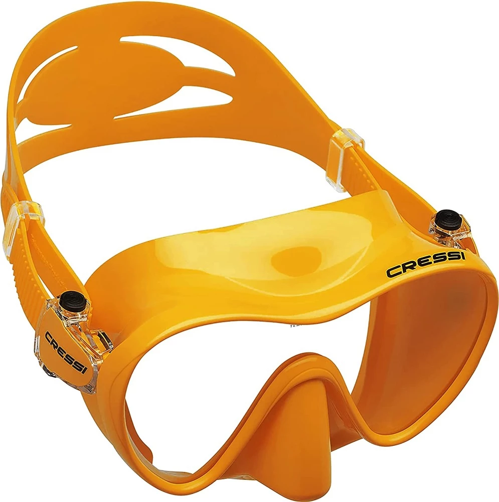 Cressi F1 Frameless Dive Mask Orange