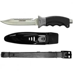 Cressi Borg Knife Black Blade