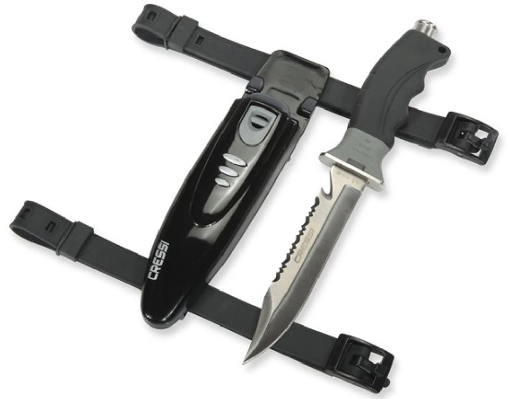 Cressi Borg Knife Black Blade - Image 4