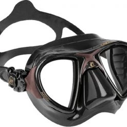 Cressi Nano Spearfishing Dive Mask Black/Brown