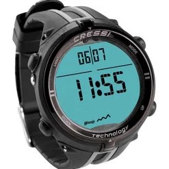 Cressi Newton Titanium Watch Dive Computer Black/Grey