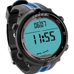 Cressi Newton Titanium Watch Dive Computer Black/Blue