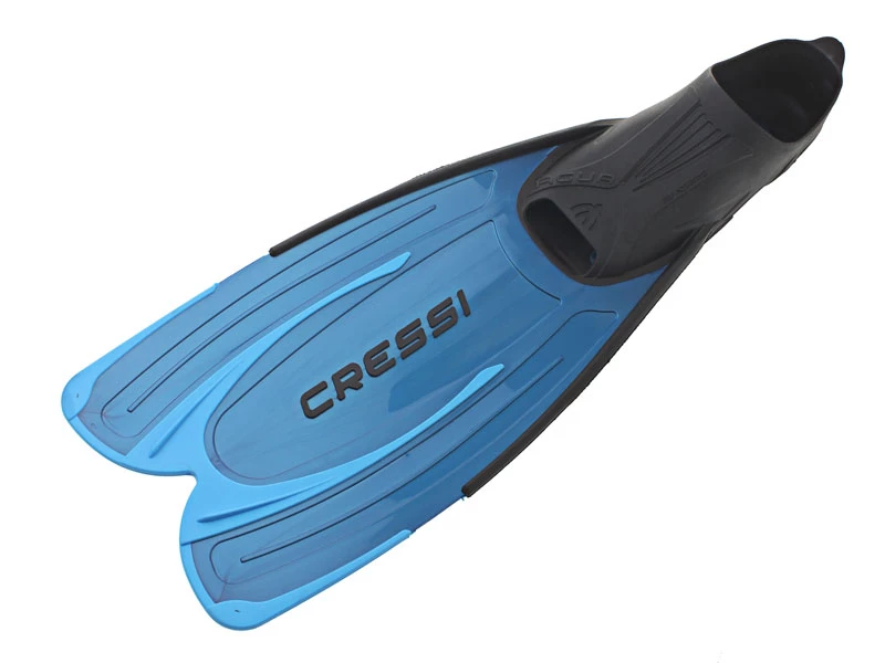 Cressi Agua Long Blade Dive Fins Blue