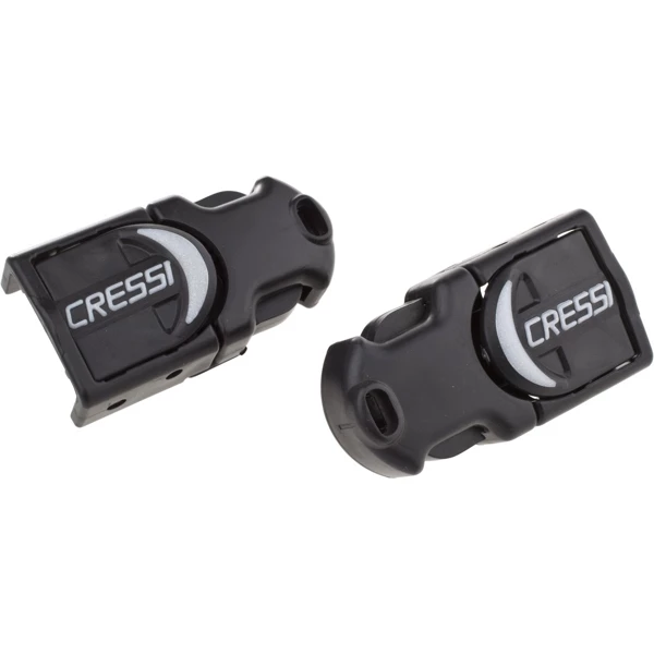 Cressi Replacement Buckles For Reaction/Frog Plus Fins 2pc