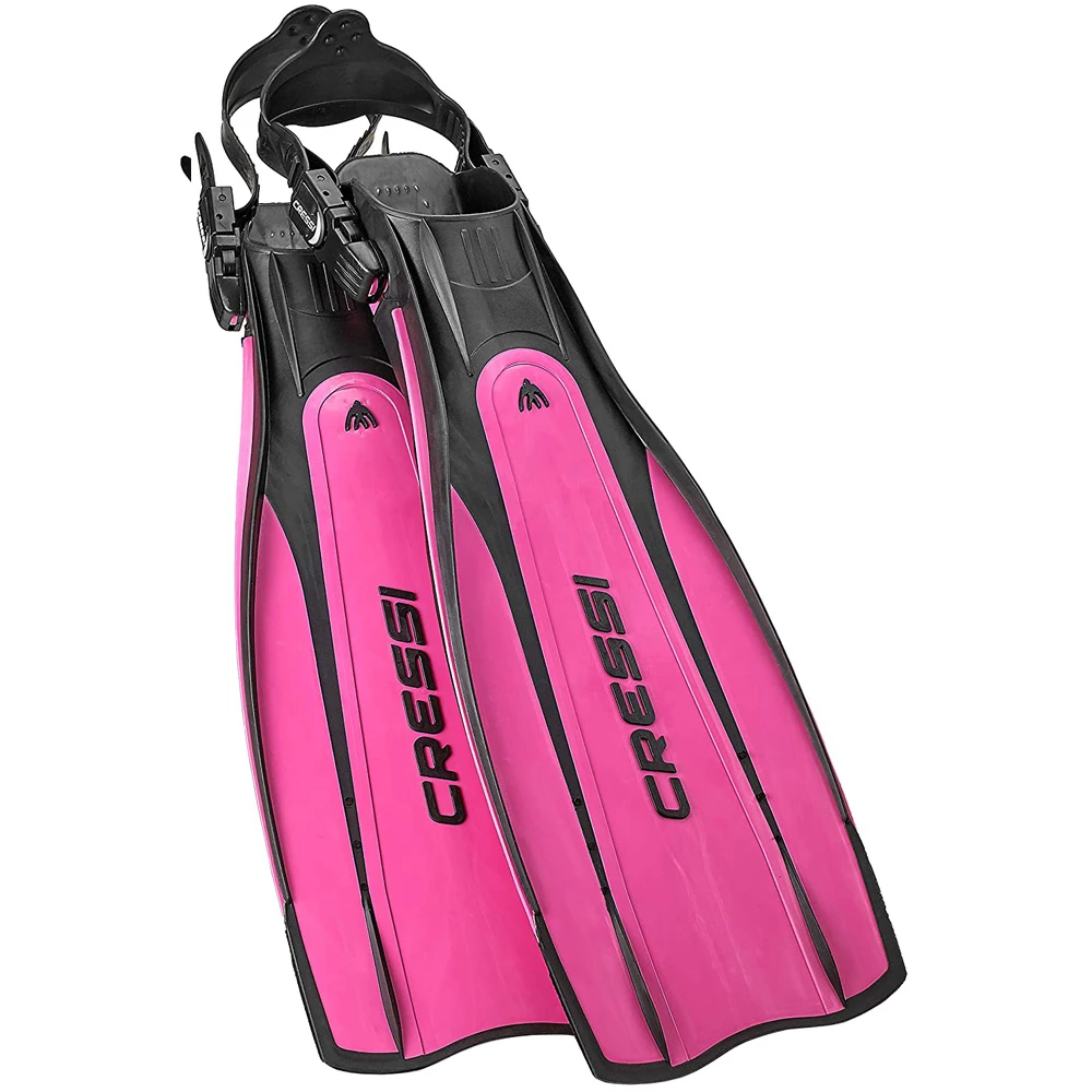 Cressi Pro Light Open Heel Dive Fins Pink