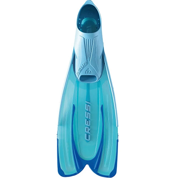Cressi Agua Long Blade Dive Fins Aquamarine