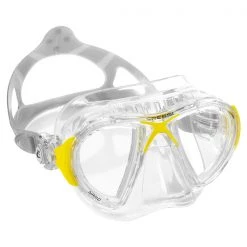 Cressi Nano Crystal Mask Clear/Yellow