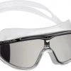 Cressi Skylight Grey Mirrored Lens Swimming Goggles Clear/Black