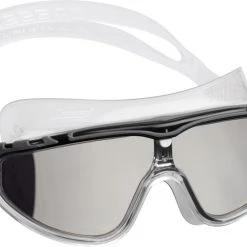 Cressi Skylight Grey Mirrored Lens Swimming Goggles Clear/Black