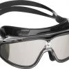 Cressi Skylight Grey Mirrored Lens Swimming Goggles Black
