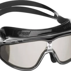 Cressi Skylight Grey Mirrored Lens Swimming Goggles Black